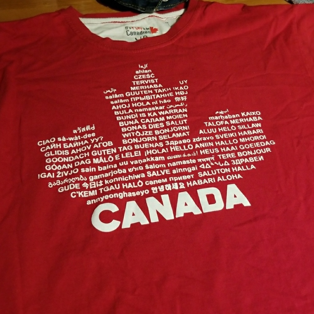 CANADA HELLO TEE